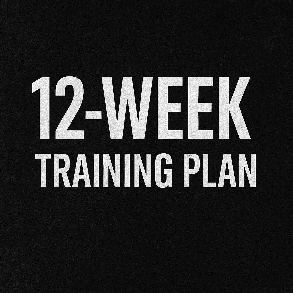Custom 12 Week Training Plan (Built for you)