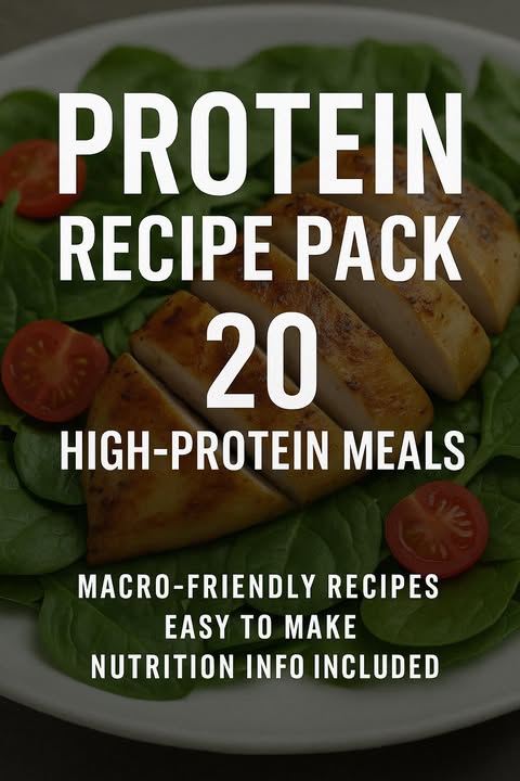 Protein Recipe Pack (20 Meals)