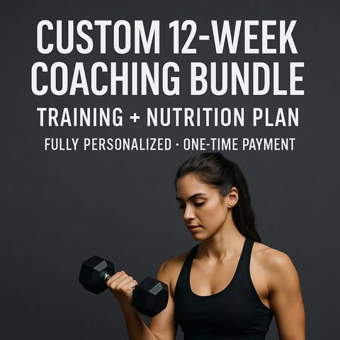 Custom 12-Week Coaching Bundle